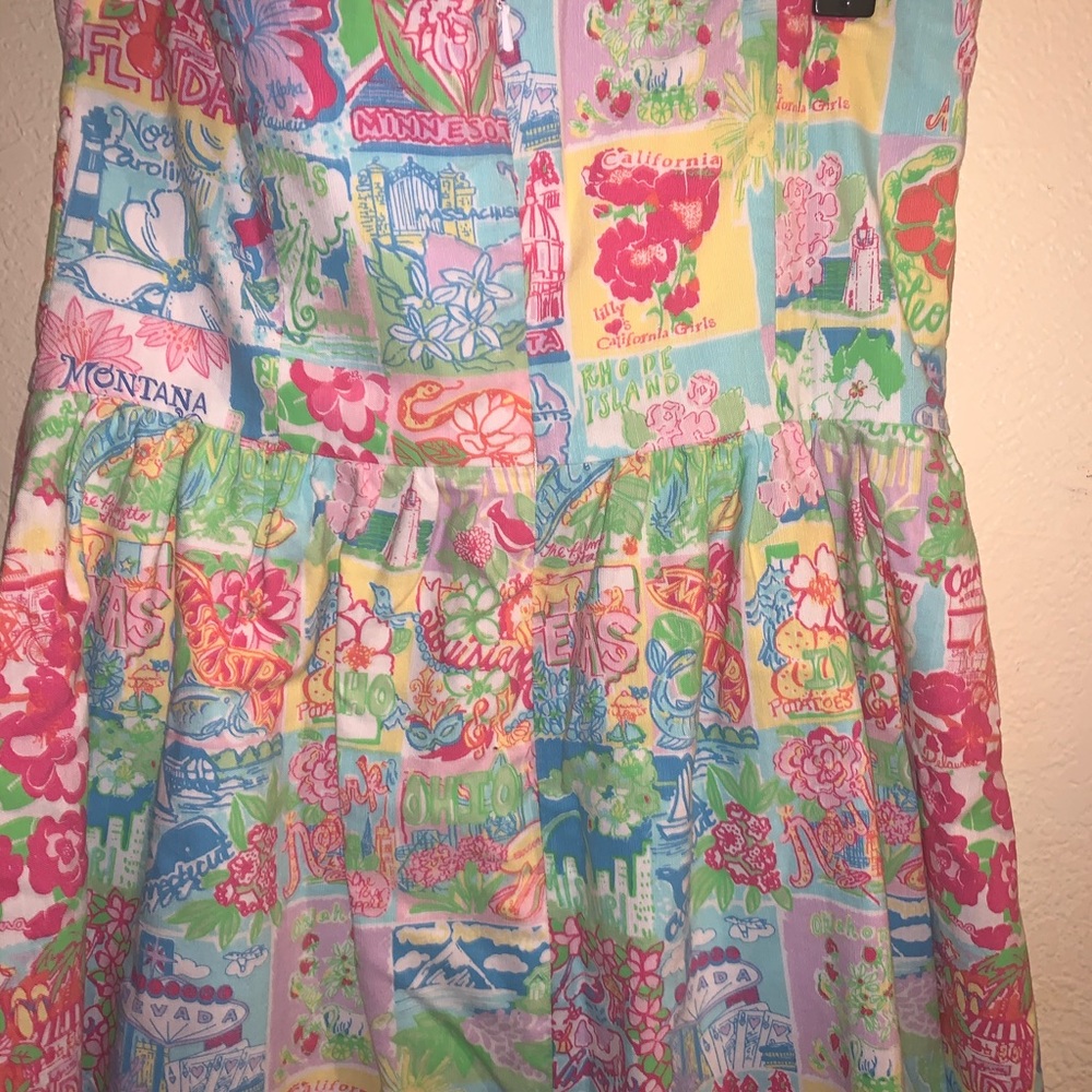 Lilly Pulitzer state of mind dress - Picture 9 of 11
